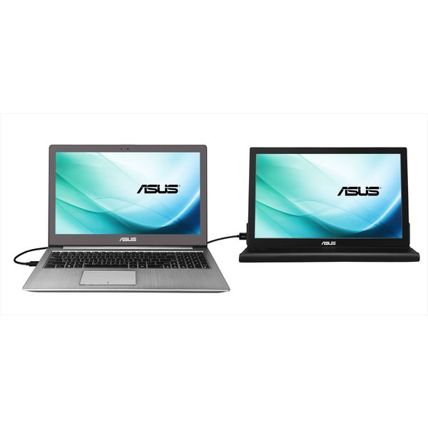 ASUS 15.6インチモバイル液晶モニター MB169B+ フルHD(1920×1080) 1台（直送品）