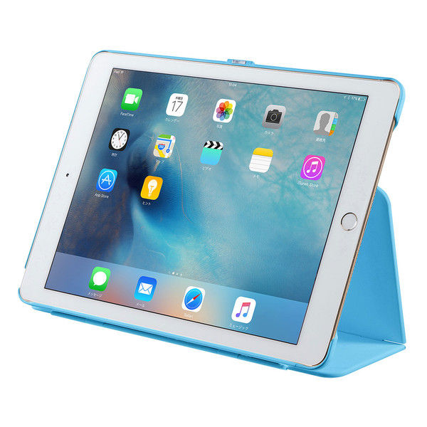 iPad Pro (9.7インチ) 128GB 専用カバー付き 送料無料】 iPad Pro 9.7インチ 裏面用ケース crystal 全8色