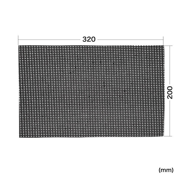サンワサプライ すべり止めマット（サイズ：320×200mm） PDA-NS1 1個