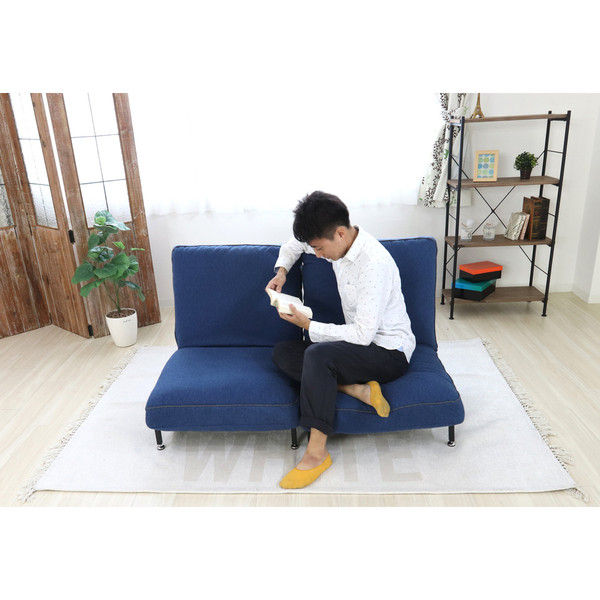 引き取り限定！ハルモニア　スチールレッグソファ y129-0148.jpg