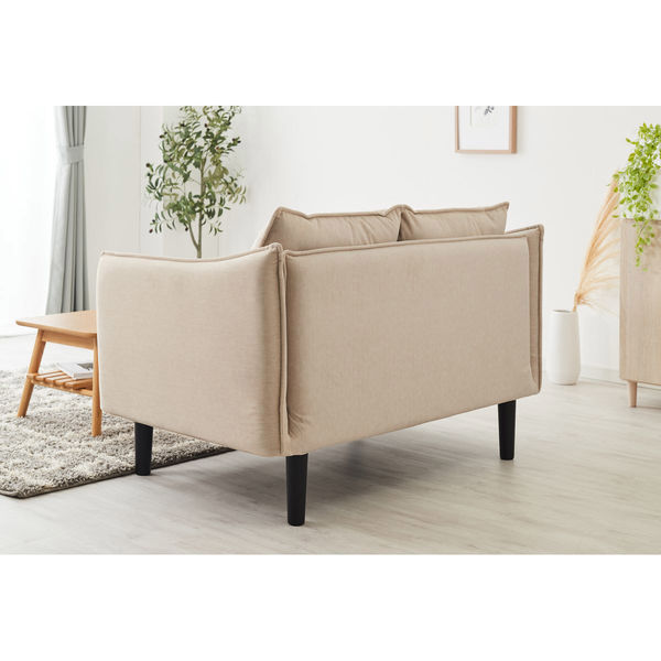軒先渡し】PLC SOFA 幅1240mm ブラウン MYK034-001-BR 1台(直送品 軒先渡し】PLC SOFA 幅1240mm ブラウン MYK034-001-BR 1台(直送品