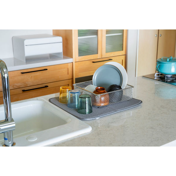 ビーワーススタイル すっきり暮らすセット 水切りかごスクエア+水切りマット 食洗器対応 KN-270029S 1個(直送品) ビーワーススタイル すっきり暮らすセット 水切りかごスクエア+水切りマット 食洗器対応 KN-270029S 1個(直送品)