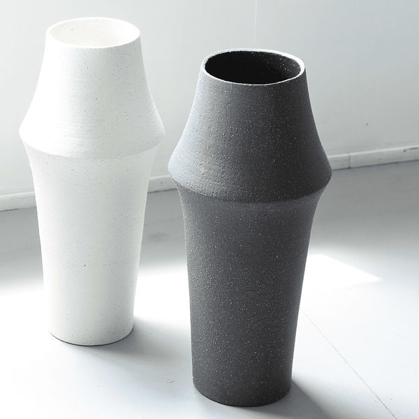 Clay(クレイ) 陶器製花瓶 フラワーベース 190-078-801 1個（直送品