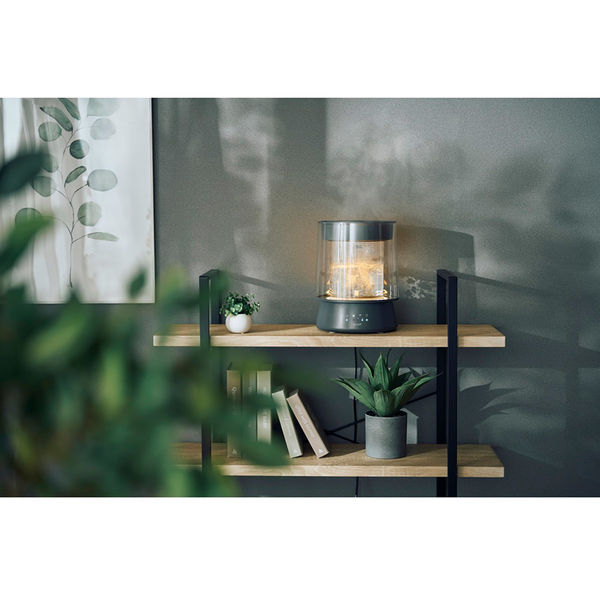 QUADS ガラススチーム加湿器 GLASS(グラス) アイボリー QS549IV 1台