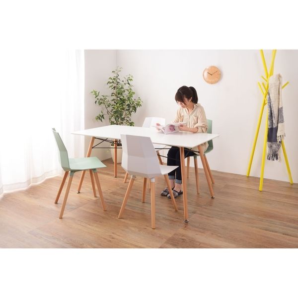 東谷 ROOM ESSENCE チェア ホワイト CL-501WH 1脚（直送品） - アスクル