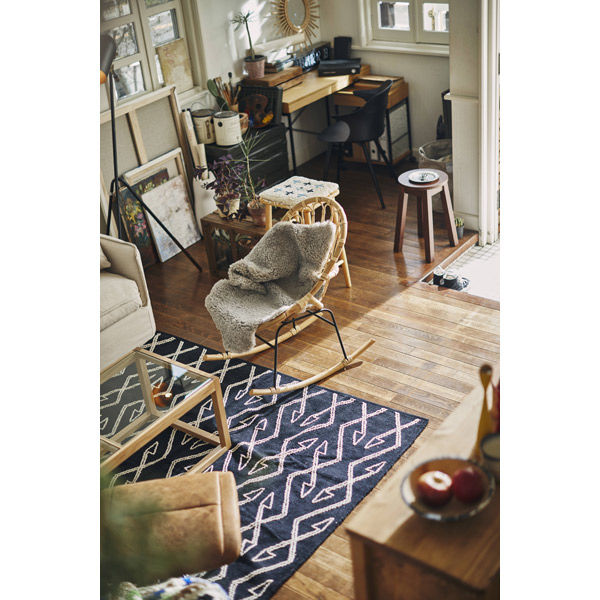 東谷 ROOM ESSENCE ロッキングチェア GUY-255 1脚（直送品） - アスクル