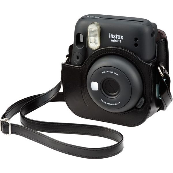 富士フイルム チェキ instax mini11 チャコールグレイ＋専用ケース INS