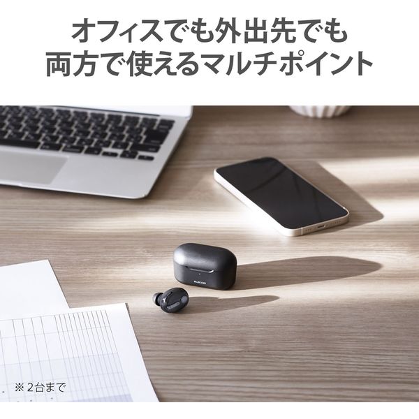 Bluetoothヘッドセット 片耳(左右対応) 小型 充電ケース付き