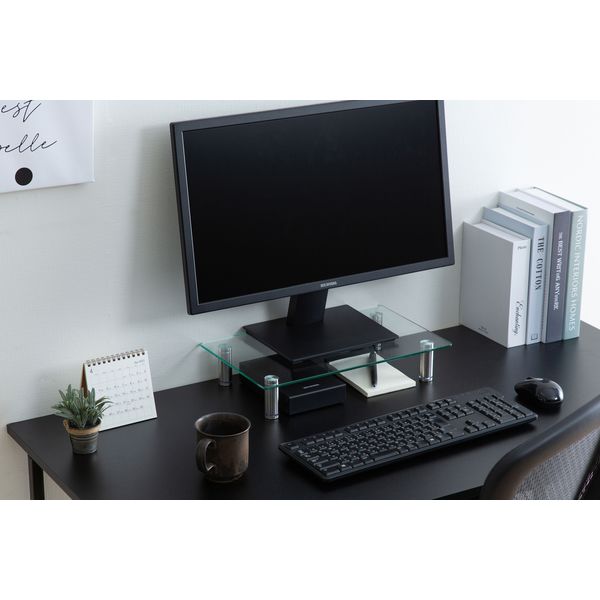 スペースエイジ　ガラス台 ディスプレイ台 | GH-DKBB-CL | GREEN HOUSE グリーンハウス