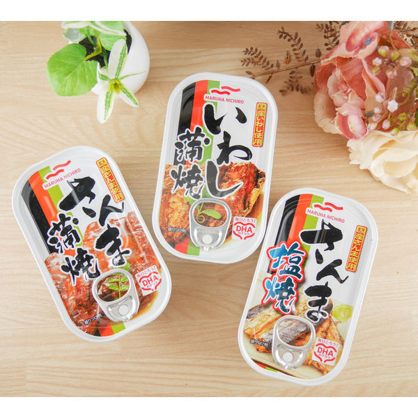 マルハ さんま蒲焼 1セット（3缶入） マルハニチロ - おかず・惣菜缶詰