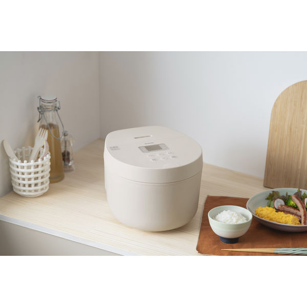 アイリスオーヤマ IHジャー炊飯器 5.5合 RC-ILA50-W 1台 - アスクル