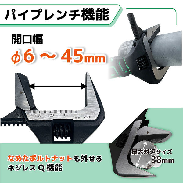 エンジニア ハイブリッドレンチ TWM-13 1本（直送品） - アスクル
