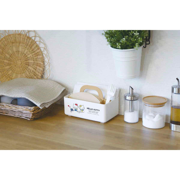 錦化成 収納ボックス ミニモッテケース サンリオ 小物入れ 幅20.7×奥行