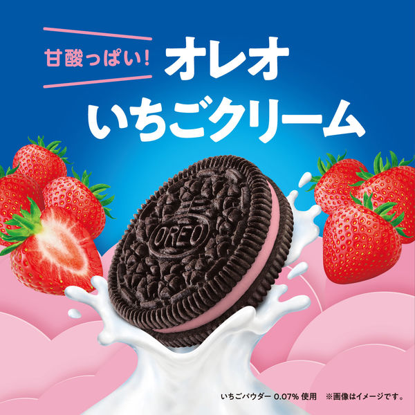 クッキー クリームサンド オレオ ファミリーパック いちごクリーム 24