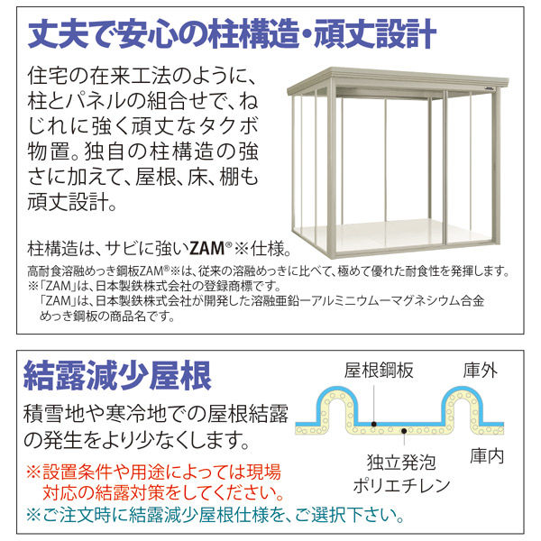 タクボ物置】田窪工業所 Mr.トールマン ダンディ 一般型 標準屋根 カーボンブラウンJN-2219B 1台（直送品） - アスクル