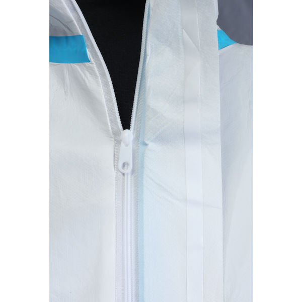 【新品】(まとめ) 川西工業 不織布 防護服SF 3Lサイズ 【×5セット】 防護服】 川西工業 不織布防護服 SF 3Lサイズ JIS規格適合防護服