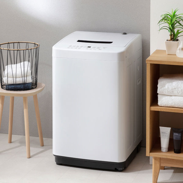アイリスオーヤマ 全自動洗濯機 4.5kg 幅54×奥行53.5×高さ83.5cm