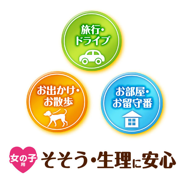 マナーウェア 女の子用 Sサイズ S 36枚 3袋 ペット用 ユニ