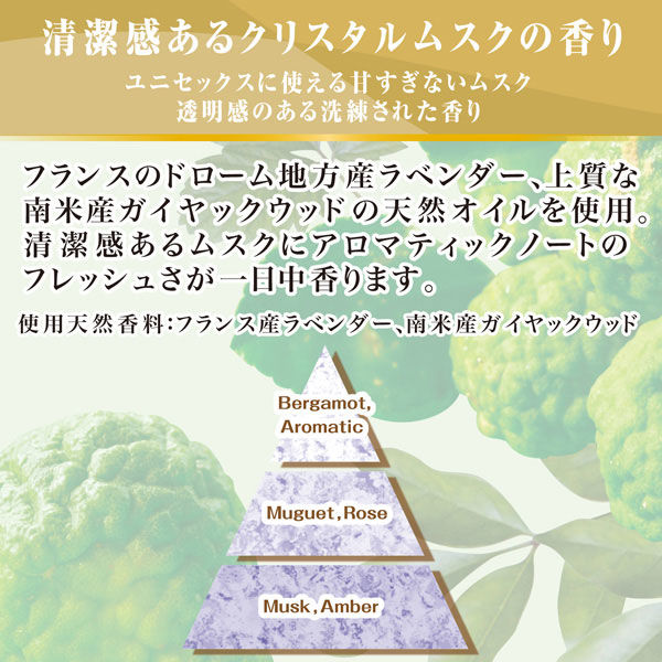 ファーファファインフレグランスウォッシュ オム 本体 400g 1個 衣料用洗剤 NSファーファ・ジャパン