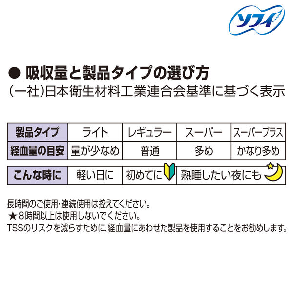 タンポン 量の普通の日用 ソフィ ソフトタンポン レギュラー 1箱（34個入） ユニ・チャーム