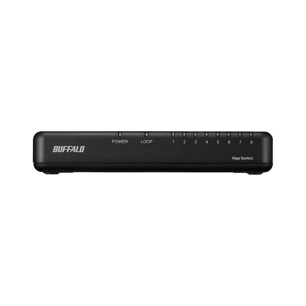 バッファロー Giga8ポート スイッチングハブ マグネット付属