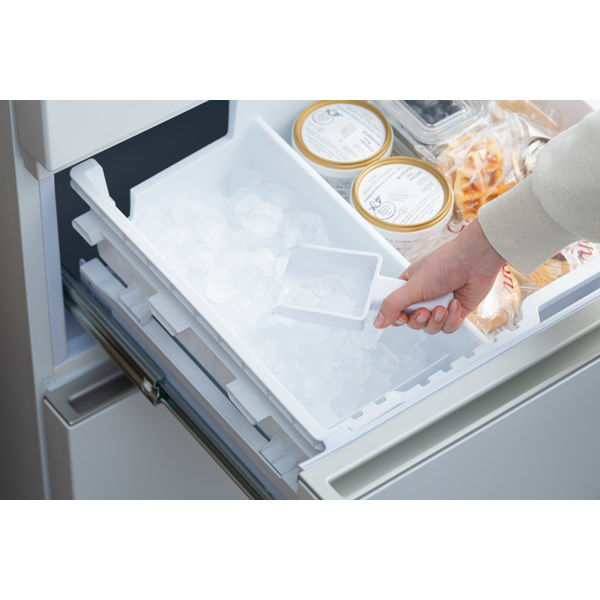 アイリスオーヤマ 冷凍冷蔵庫 428L IRSN-SX43A-W シルキーホワイト 1台