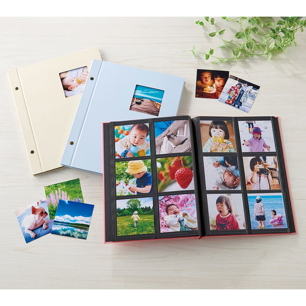 セキセイ アルバックス ましかくアルバムペールブルー XP-8900