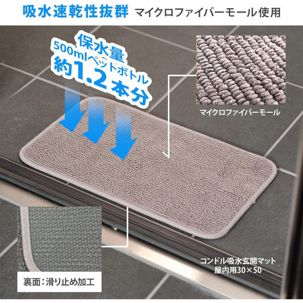 ８枚セット送料込み　マット 楽天市場】玄関マット 泥落とし 業務用 45×75cm 泥っぷマット