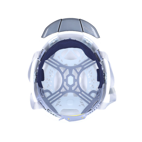 岡田商事　Vision　JETヘルメット　白／デジタルカモ　フリーサイズ　美品 岡田商事VisionJETヘルメット白／デジタルカモフリーサイズ美品