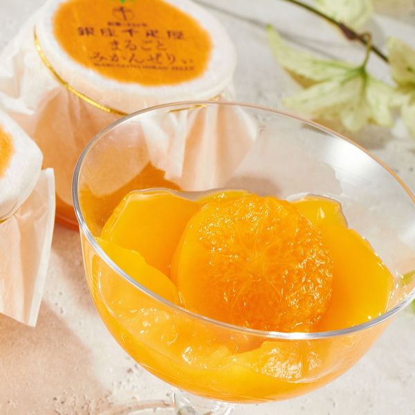 手土産やお祝いの贈り物に】 「銀座千疋屋」 銀座まるごとみかんぜりぃ