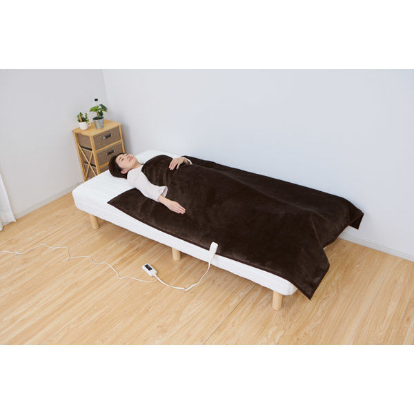 山善　電気掛敷毛布　YAMAZEN YMK-F45P(T) BROWN main-xp702tg.jpg
