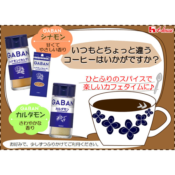 GABAN ギャバン14gシナモン（カシア）袋 1セット（3個入