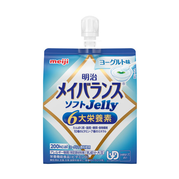 明治 メイバランス ソフトJelly　バラエティBOX Ｂ（パイン/ピーチ/マスカット/ヨーグルト）2671121　1箱（24個入）