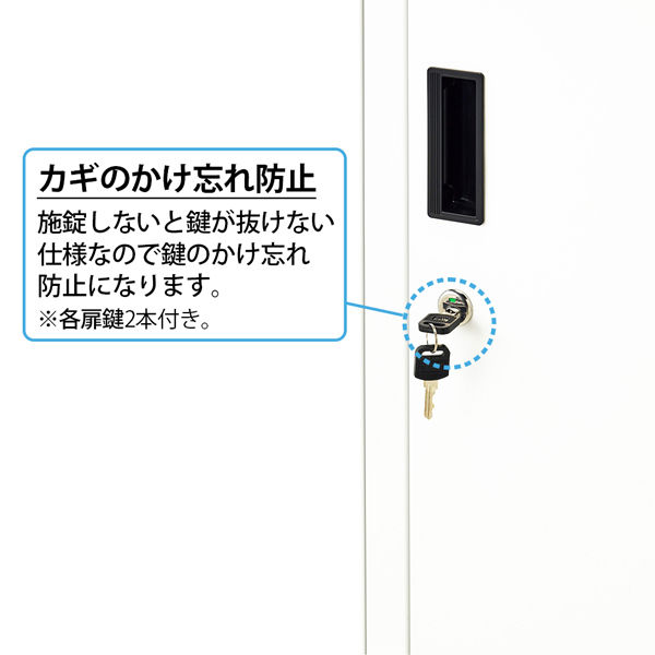 スマイル 更衣室ロッカー OAスチールロッカー 3連4段12人用