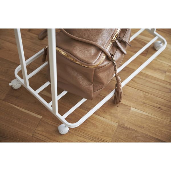 山崎実業 tower（タワー） ハンガーラック キャスター付き 幅670×奥行