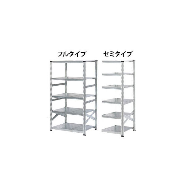 メタルシステム スチールラック 収納 シェルフ 棚 幅157.7x高さ