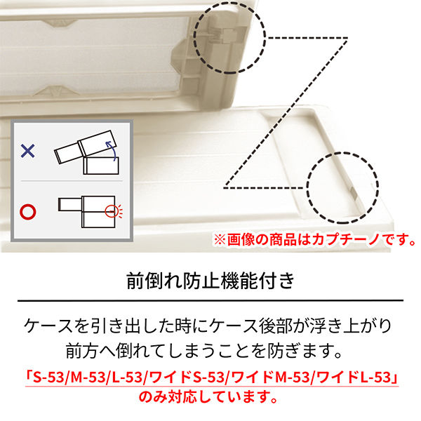 引き出し収納】 天馬 フィッツクローゼットワイドS-53