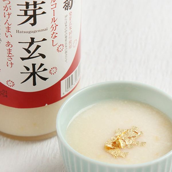 国菊 甘酒（あまざけ） 発芽玄米あま酒 985g 瓶 2本 - アスクル