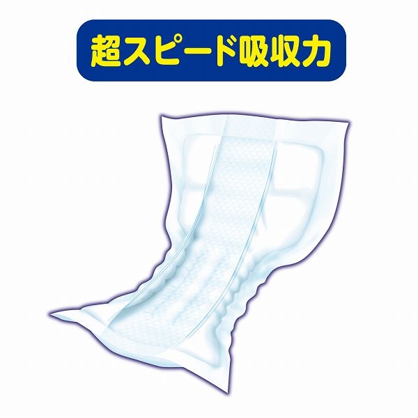 アテント 大人用おむつ 夜1枚安心パッド 6回 32枚:（1パック×32枚入 