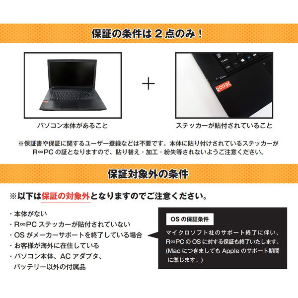 RPC 中古ノートパソコン FUJIYSU(富士通) LIFEBOOK U7410/D Office搭載 1台（直送品） - アスクル