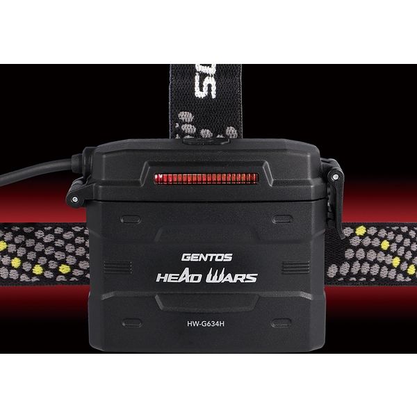 ジェントス HWヘッドライトハイブリッドHEP HW-G634H 1個 - アスクル