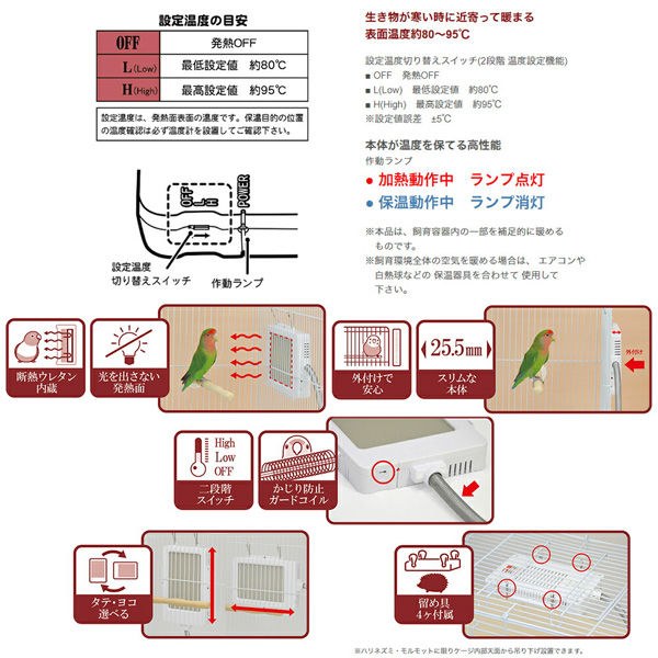 三晃商会 外付け スリムヒーター １５Ｗ 293958 1個（直送品） - アスクル