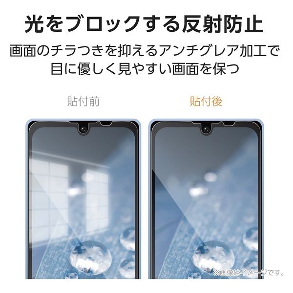 AQUOS wish3/wish2/wish のぞき見防止フィルム アンチグレア