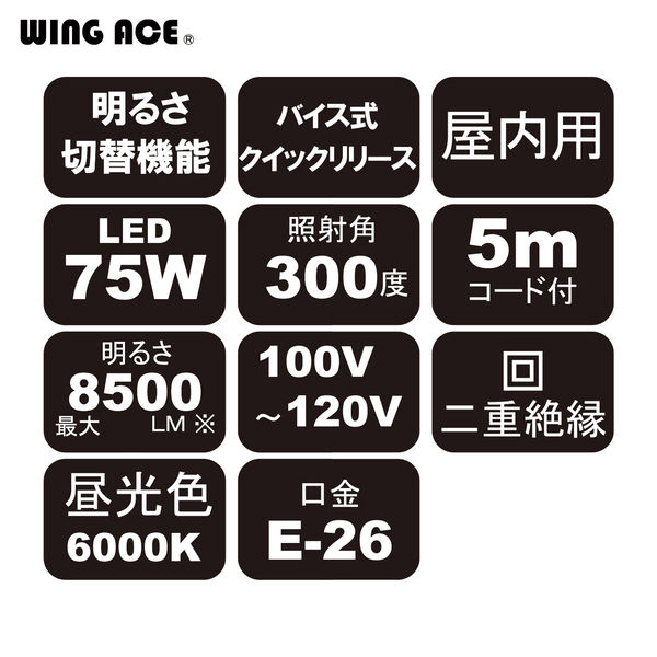 まとめ）WINGACE ヘッドライト エムセンサー MHL-3W（×20セット） :ds