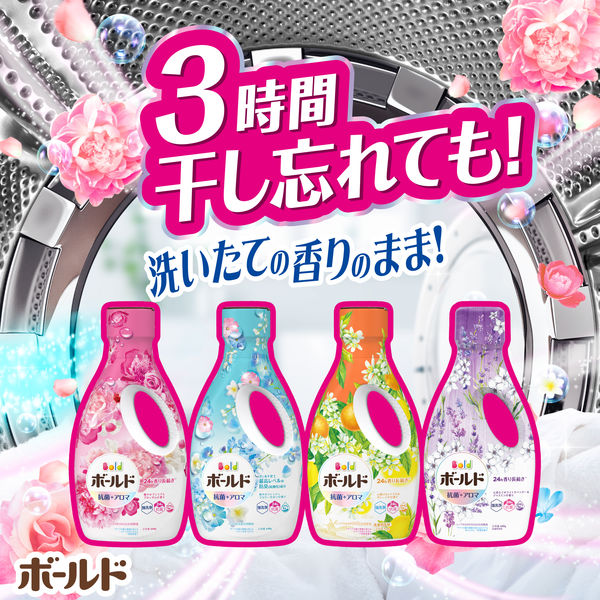 P＆G ボールド フラワーサボン 抗菌＋アロマ 洗濯用洗剤 400g 4袋 A