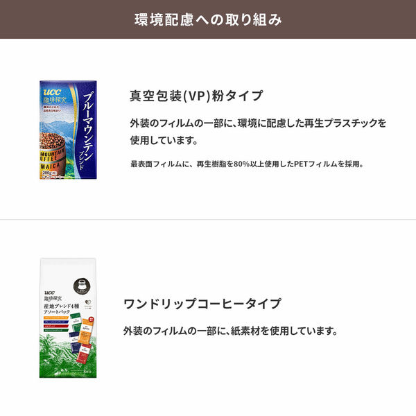 ドリップコーヒー】UCC上島珈琲 UCC 珈琲探究 産地ブレンド4種アソート