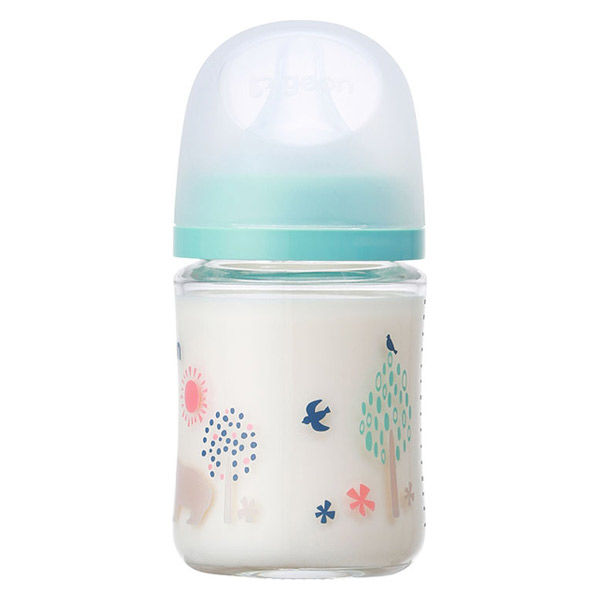 ピジョン 母乳実感ガラス 160ml（Bear） 哺乳瓶 - アスクル