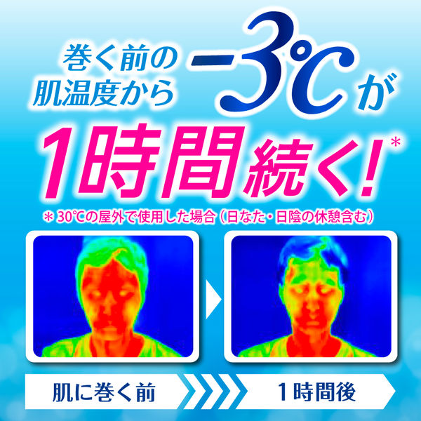 ビオレ 冷バンド 無香性 個包装 3枚入 冷却シート 花王 - アスクル