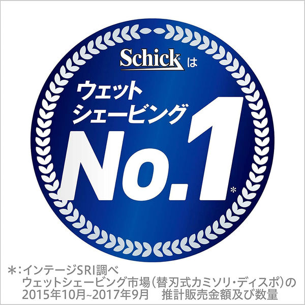 シック 髭剃り ハイドロ5プレミアム クラブパック 替刃 17個付 お肌に