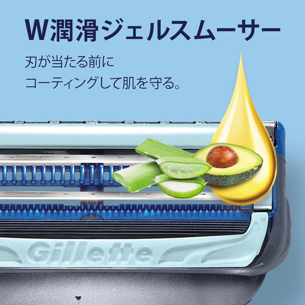 ジレット（Gillette）髭剃り 敏感肌用 電動タイプ スキンガード 本体+